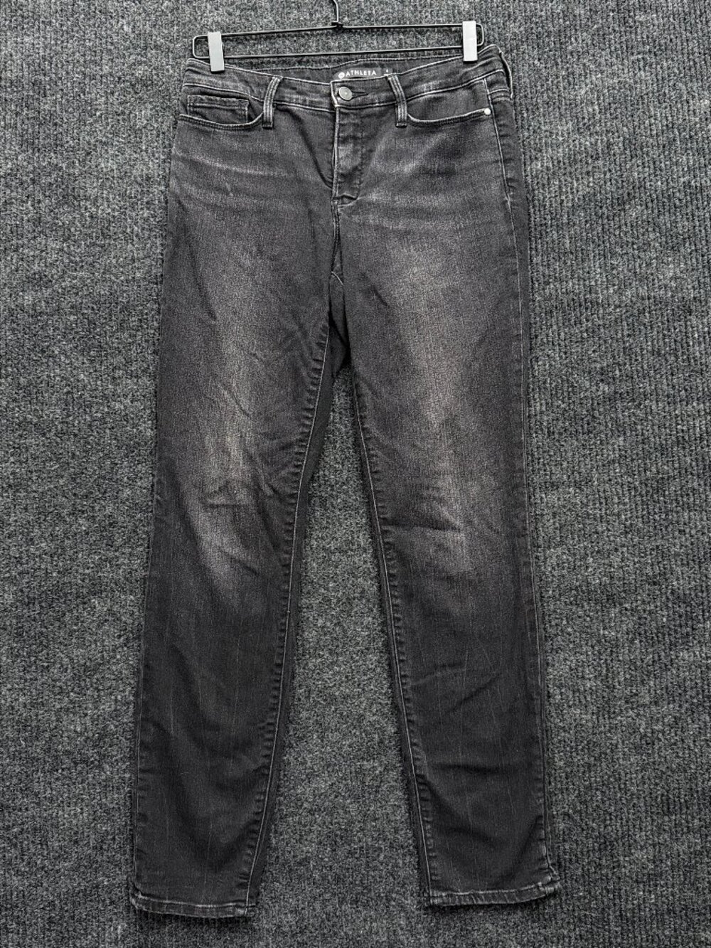 Athleta Sculptek Skinny Jeans Womens 4 Black Stretch